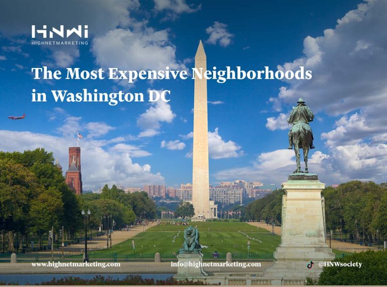 top most expensive neighborhoods in Washington DC